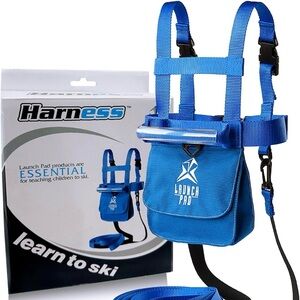 Launch Pad Toddler/Kid Ski Harness with Leash with Built-in Backpack